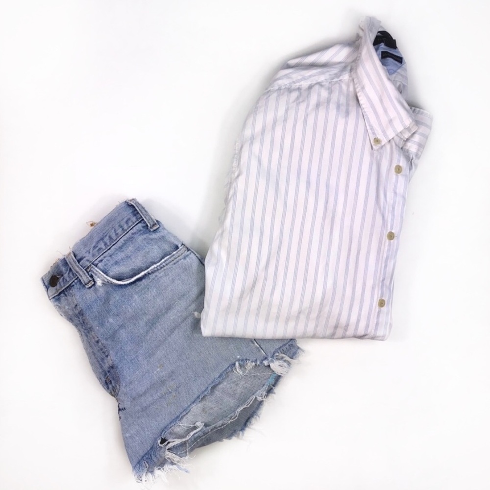 Oversized Tommy Hilfiger Button Up Shirt